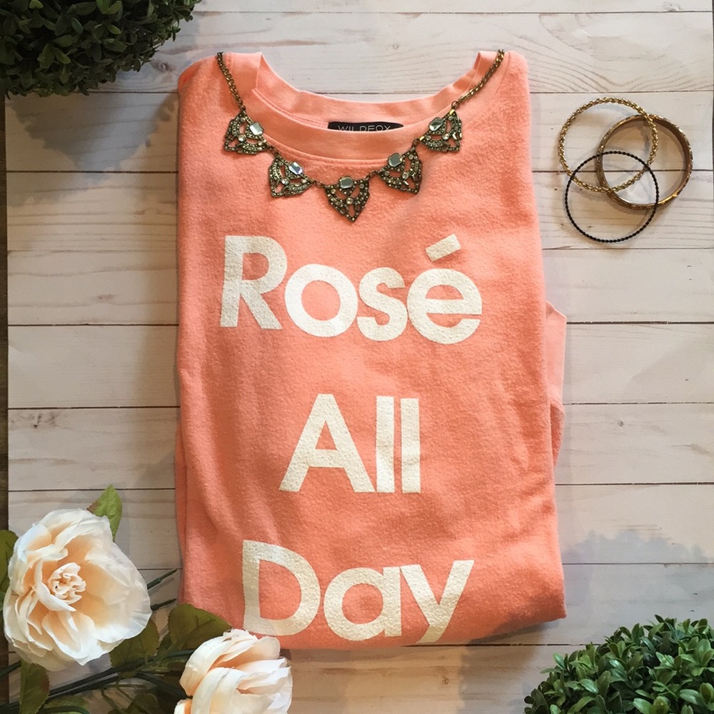 Sale! Wildfox Rosé all day - Picture 3 of 9